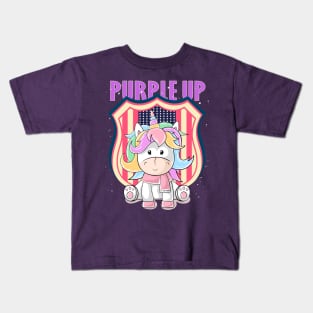 Purple Up Military Child Purple-Up Unicorn for Unicorn Lover Kids T-Shirt